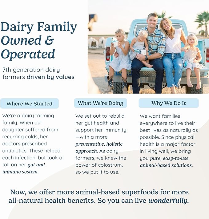 Bioactive Collagen w/Bovine Colostrum Powder + Grassfed Beef Liver Supplement Capsules