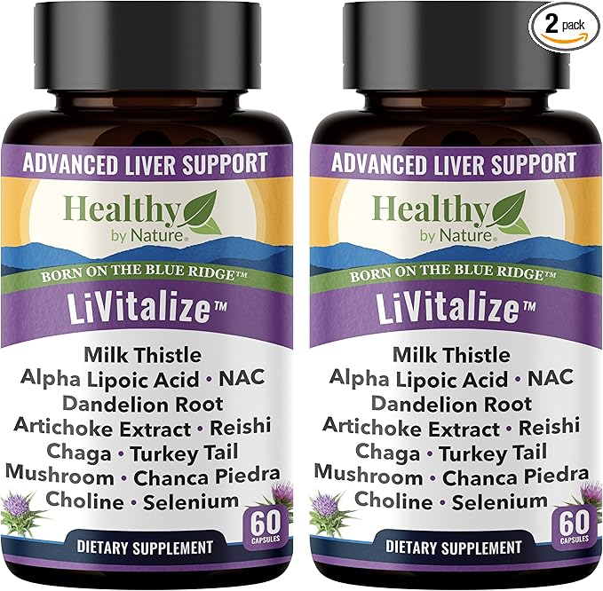 28-in-1 Advanced Liver Support with Milk (2 Pack)