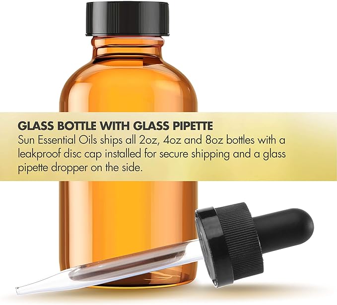Sun Essential Oils Earth & Wood Essential Oil Blend – Huge 4 oz Aromatherapy Bottle Bul for Diffuser