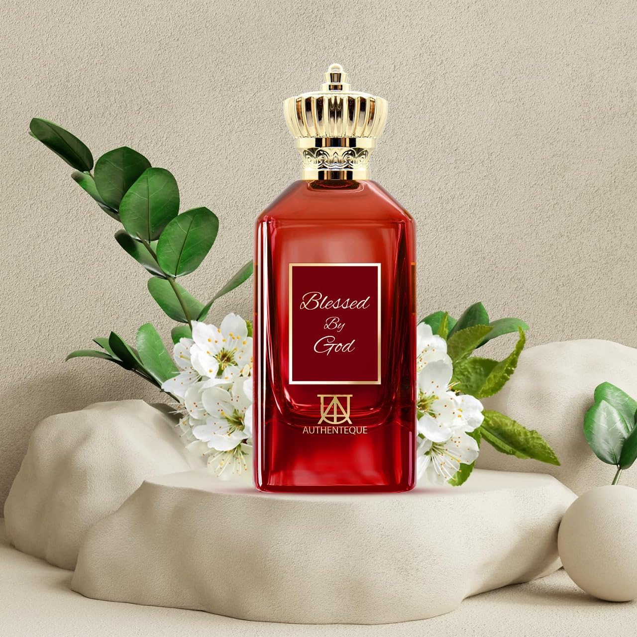 Blessed by God - Amber Saffron Perfumes for Women & Men - Unisex Perfume - 1.7 Fl Oz - Long lasting Fragrance - 50Ml