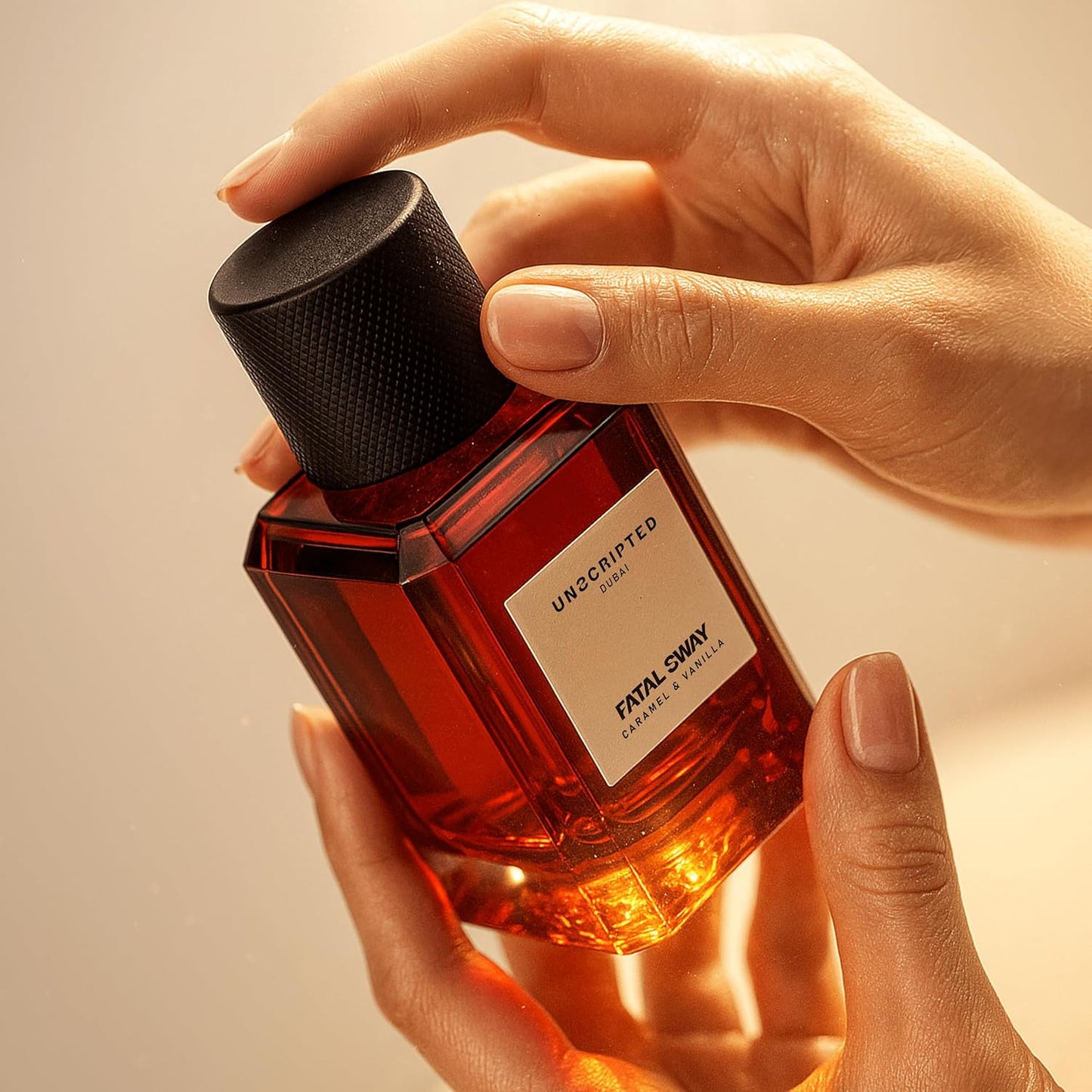 Unscripted Fatal Sway - Perfume for Men and Women - Women and Men Cologne with Caramel, Vanilla, Benzoin, and White Musk - Travel Size - 1.7 oz