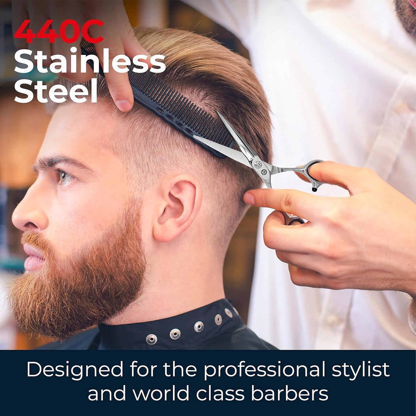 Saki Ha Professional Hair Shears Set 6.0 Inch - Includes Hair Scissors, Thinning Shears and Razor - Handmade from Japanese Steel