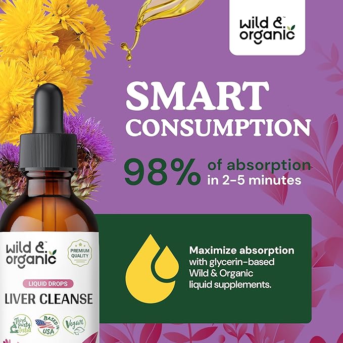 Wild & Organic Liver Cleanse Tincture 2 fl