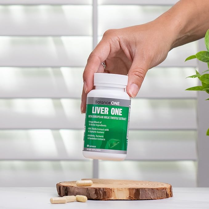 Liver One Supplements 10 Natural 30 Day