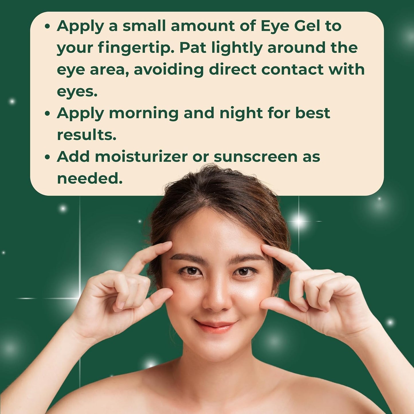 Katz Beauty Revitalizing Eye Gel, 0.5 oz - Hydrating, Brightening & Puffiness-Reducing Eye Cream with Aloe & Cucumber