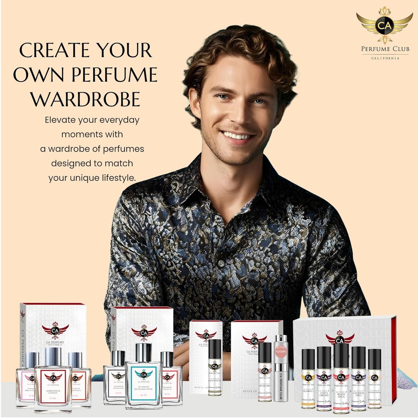 CA Perfume Impression of Le Male for Men Eau De Parfum Amber Fougere Scent Long Lasting Cologne for Men Travel Size TSA Ready for Day and Night Wear 0.33 Fl Oz 10ml (Pack of 2)