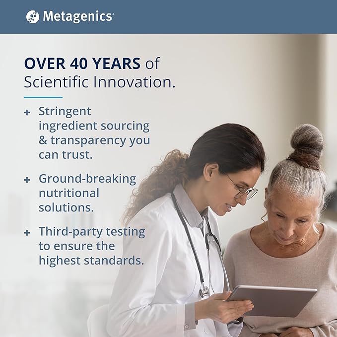 Metagenics B Vitamin Complex - Energy Support & Healthy Stress Response* - with Vitamin B6 & B12 - Vegetarian & Gluten-Free - 180 Count