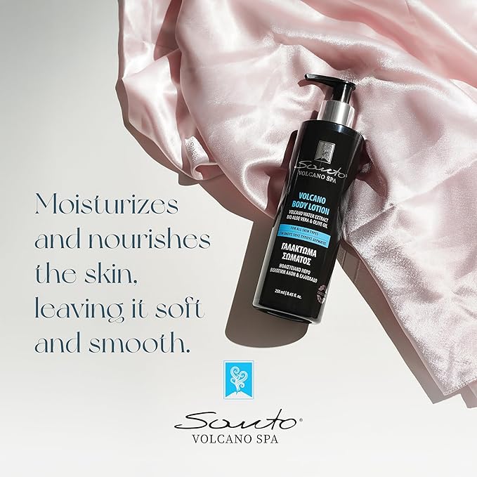 Volcano Body Lotion 250ml โ Lightweight, Fast-Absorbing Hydration Body Moisturizer with Volcanic Water, Minerals & Organic Oils โ Dry Skin Moisturizer for Softness, Nourishing & Revitalizing Skin