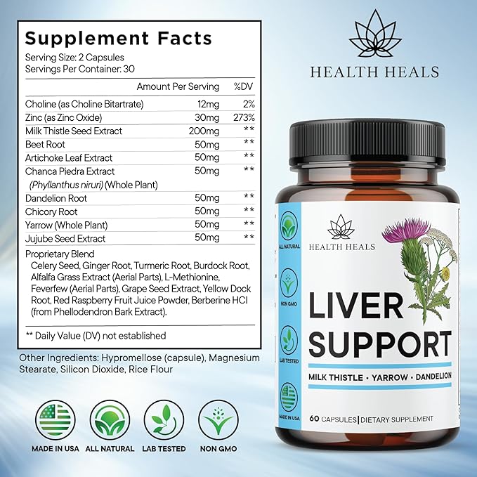 Liver Cleanse & Repair Formula 180 Count