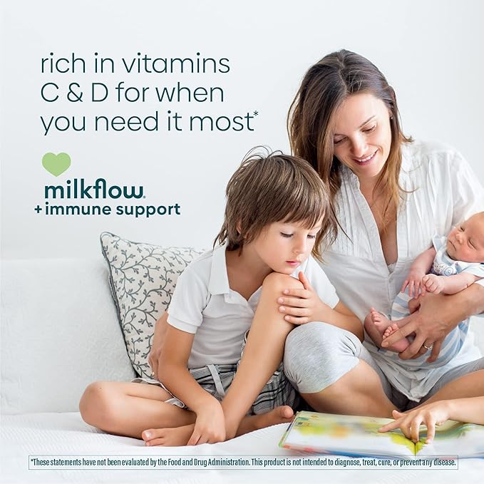 UpSpring Milkflow Immune Support Breastfeeding Supplement 16 Drink