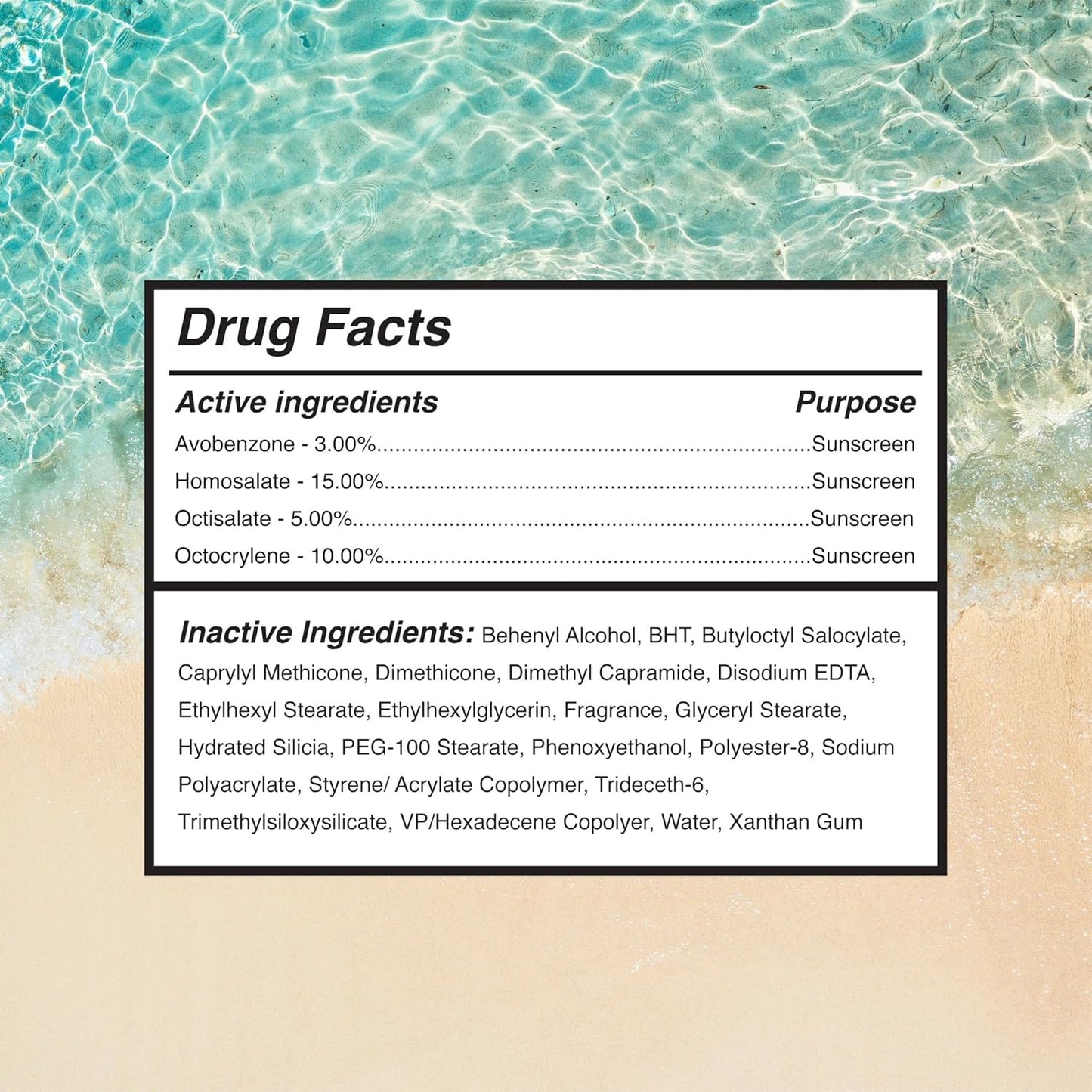 Surface Sunscreen Lotion SPF 50 for Face & Body, Lightweight Natural Formula, Reef Friendly, Broad Spectrum UVA UVB Protection, Water Resistant Sun Care for 80 Minutes Outdoor Use, Tropical Scent, 6oz