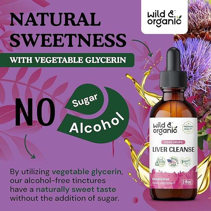Wild & Organic Liver Cleanse Tincture 2 fl