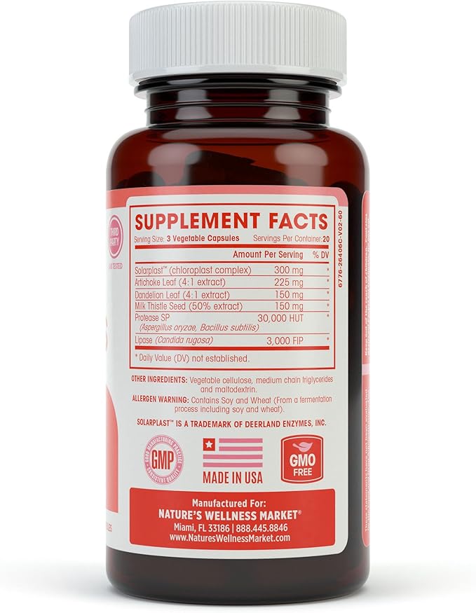 Active Liver Cleanse & Detox Supplement 60 Capsule