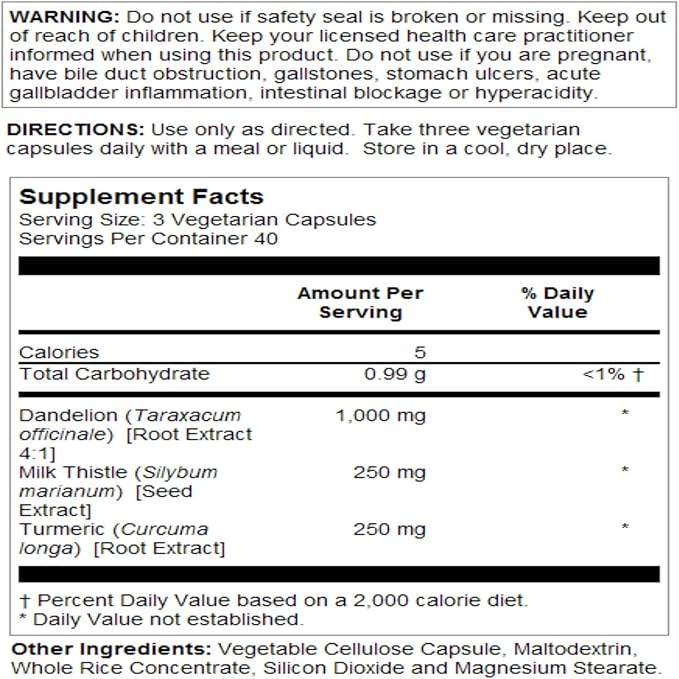 LIFETIME Milk Thistle Blend Liver Cleanse Formula (120 CT)