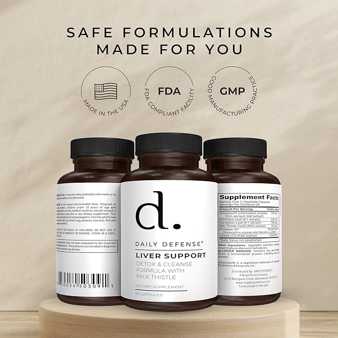 Liver Cleanse and Detox & Repair Formula 60 Capsules