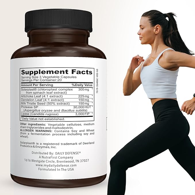 Liver Cleanse and Detox & Repair Formula 60 Capsules