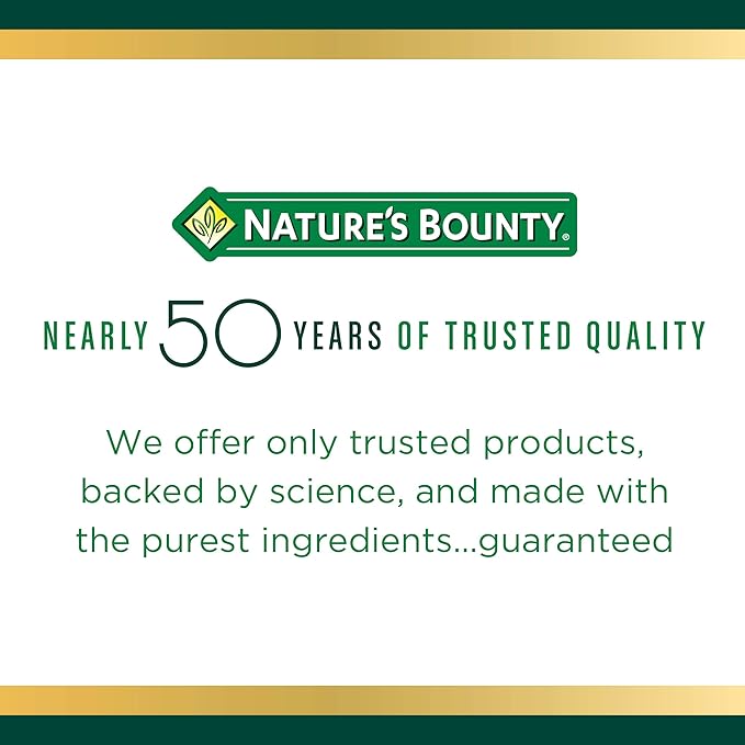 Nature’s Bounty Biotin Supplement, Supports Healthy Hair, Skin & Nails, 5000mcg, 72 Rapid Release Softgels