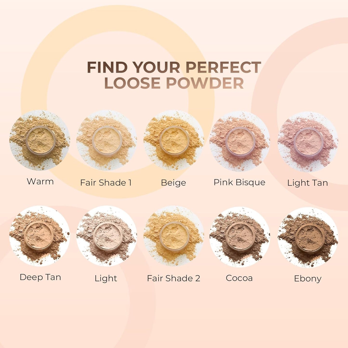 Light Tan Shade Foundation (5g Full Size Sifter Jar) Matte Mineral Makeup Loose Powder Foundation – Full Coverage, Natural Finish, Noncomedogenic, SPF 30