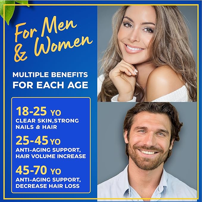 WINDSOR BOTANICALS Liquid Collagen Peptides with Biotin and Dental Probiotics for Fresh Breath Bundle