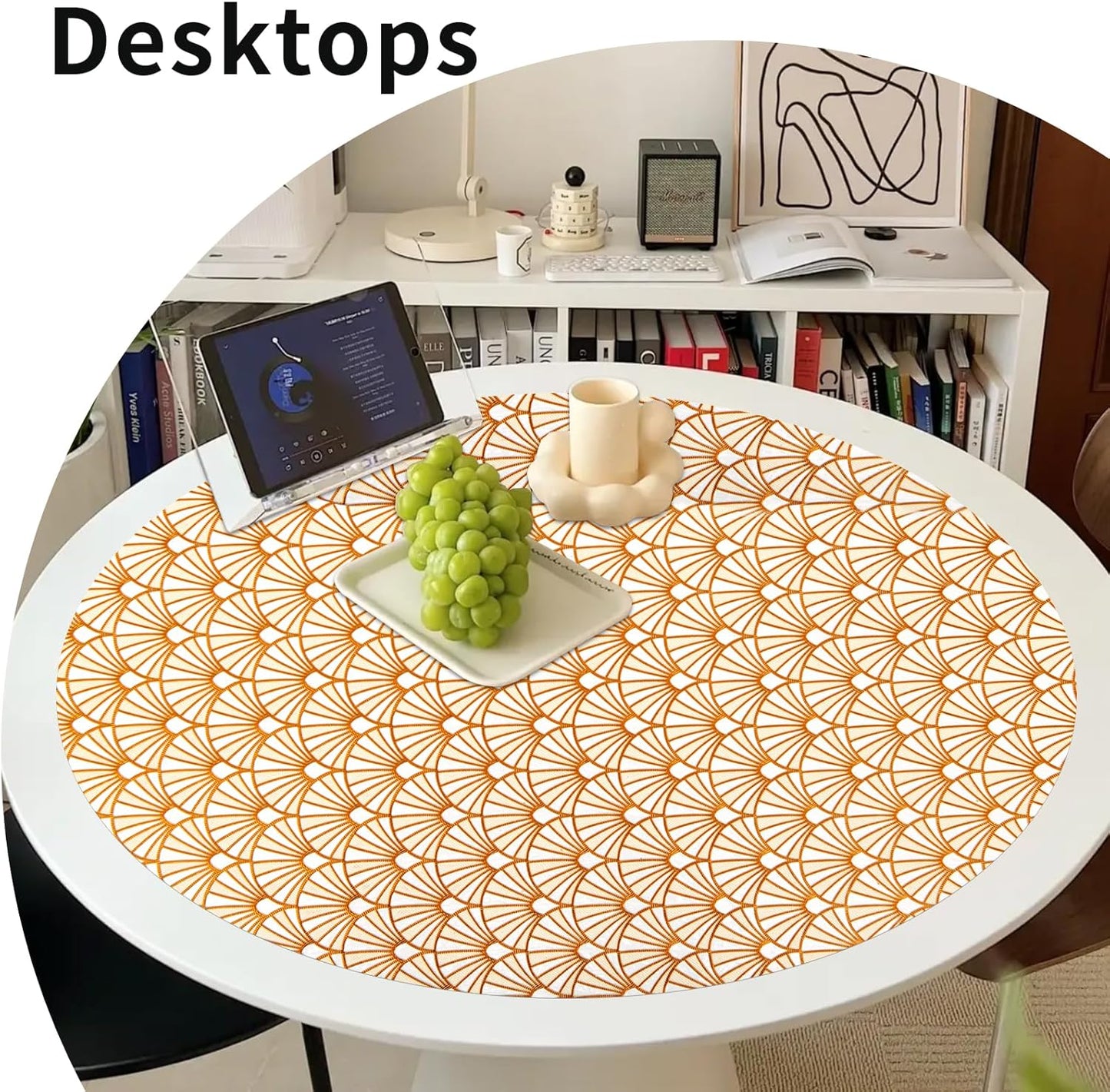 3D Drawer and Shelf Liner for Kitchen Cabinet: 12 in X 30 Ft Waterproof Shelf Paper Non Adhesive Refrigerator Liners Golden Ginkgo Leaf Easy Liners for Bathroom with Knife Tape Measure