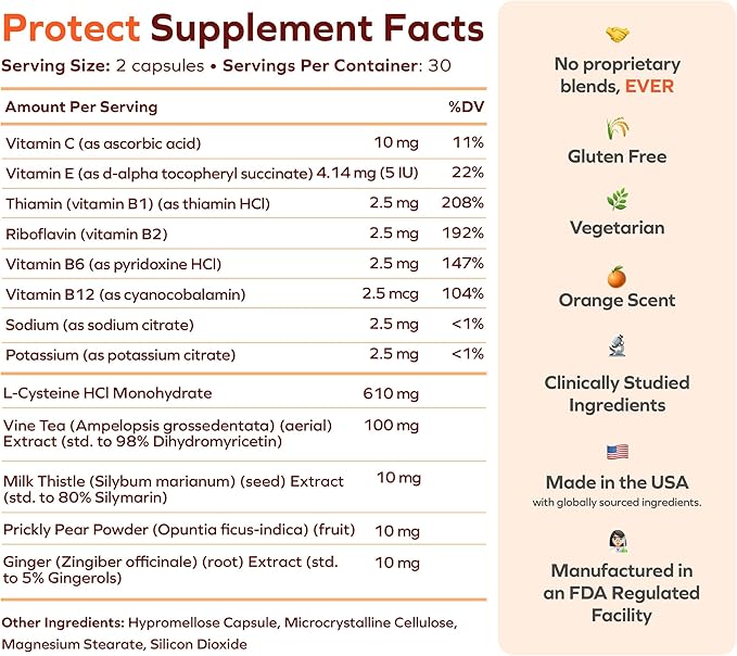 Cheers Protect | Daily Liver Supplement 60 Doses