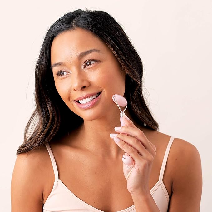 Rose Quartz Facial Roller