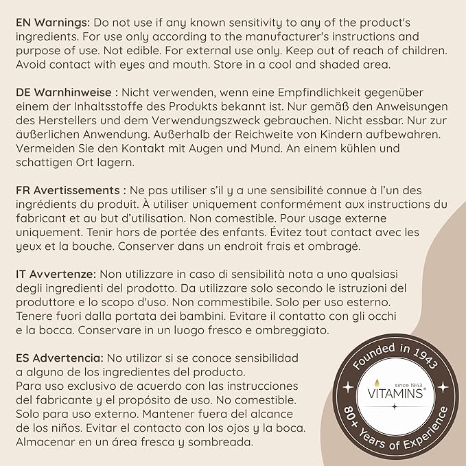 VITAMINS hair cosmetics Keratin Hair Mask Deep Conditioner - Biotin Collagen Protein & Castor Oil Repair for Dry Damaged Hair - Conditioning Treatment for Curly or Straight Thin Fine Locks