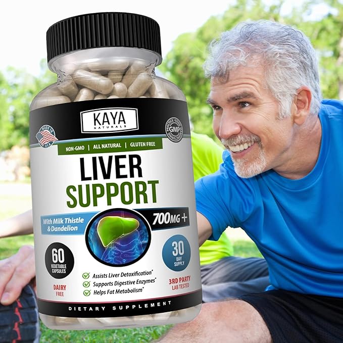 Kaya Naturals Liver Cleanse Detox & Repair 60 Count