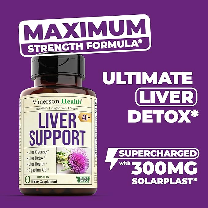 Liver Cleanse Detox & Repair 4:1 Artichoke 50% Silymarin