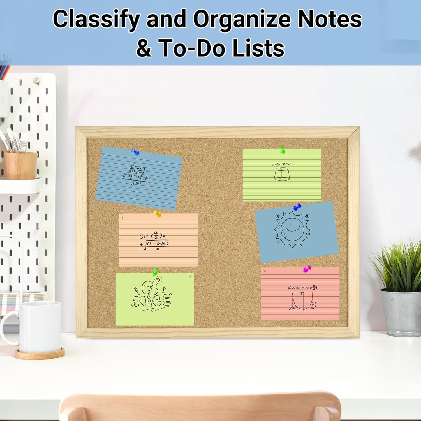 HAUTOCO Colored Index Cards 4x6 Inch 200 PCS Flash Cards with Ring Ruled Notecards with Waterproof Covers Flashcards for Studying Learning School College, 4 Colors