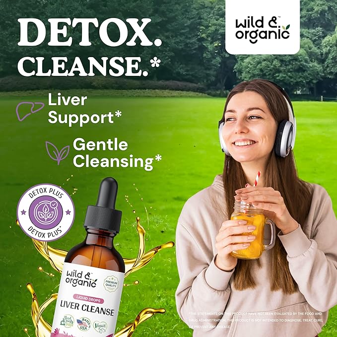 Wild & Organic Liver Cleanse Tincture 2 fl