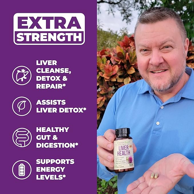 Liver Cleanse Detox & Repair 4:1 Artichoke 50% Silymarin