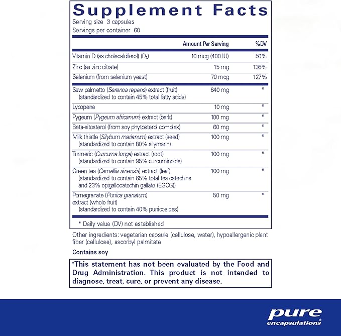 Pure Encapsulations SP Ultimate | Enhance Support for Healthy Prostate Function and Prostate Cellular Health* | 180 Capsules