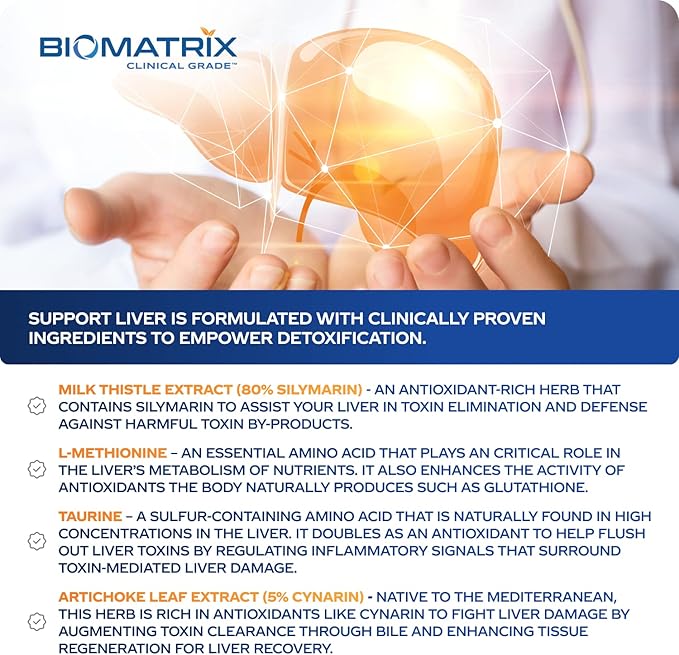 BioMatrix Liver Cleanse Detox & Repair, 1+ Month