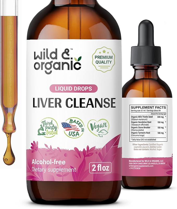 Wild & Organic Liver Cleanse Tincture 2 fl