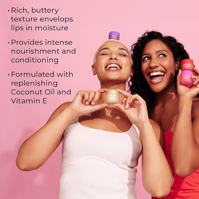 MCoBeauty Overnight Lip Mask - Candy, Hydrating Lip Balm, Vegan, Cruelty Free Cosmetics