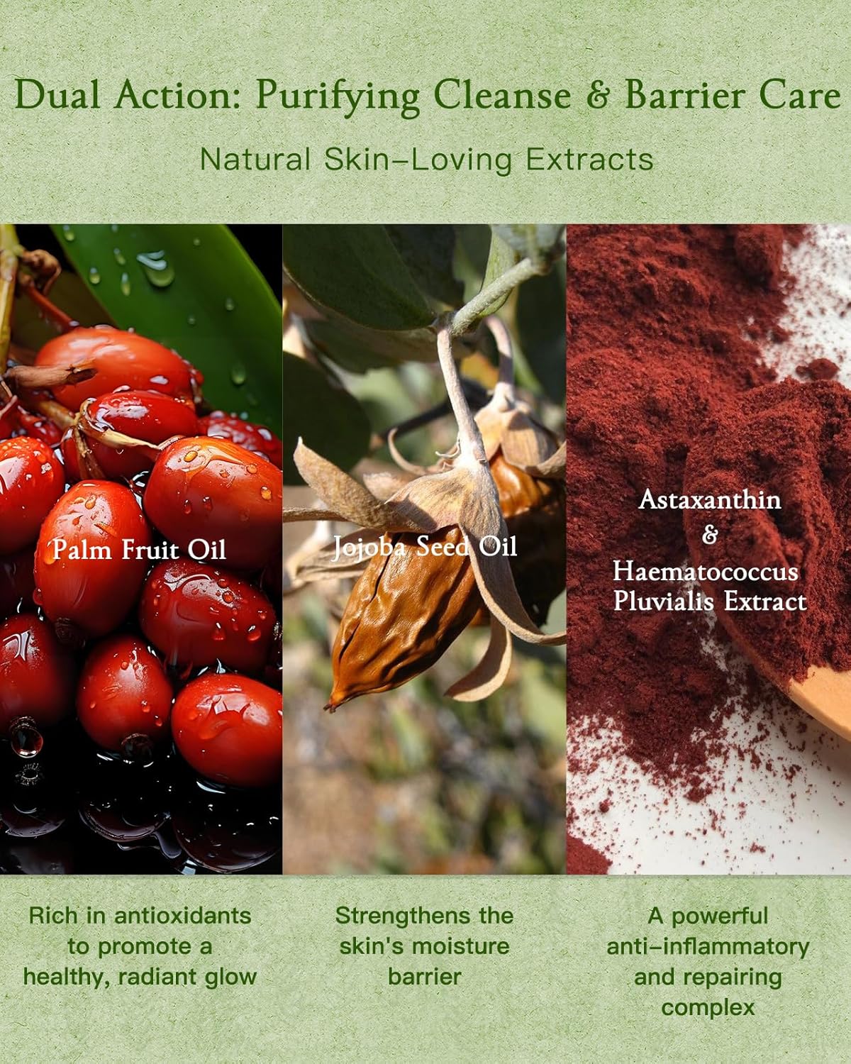 Cleansing Balm, Makeup Remover Balm, Melts Waterproof Makeup & Sunscreen, Deep Pore Cleanse & Hydration, Gentle & Non-Irritating, Made for All Skin Types, Safe for Sensitive Skin