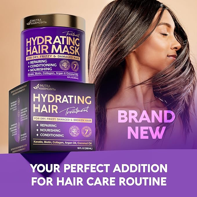 Biotin | Collagen | Keratin | 25000 mcg B1 | B2 | B3 | B6 | B7 - 60 Capsules