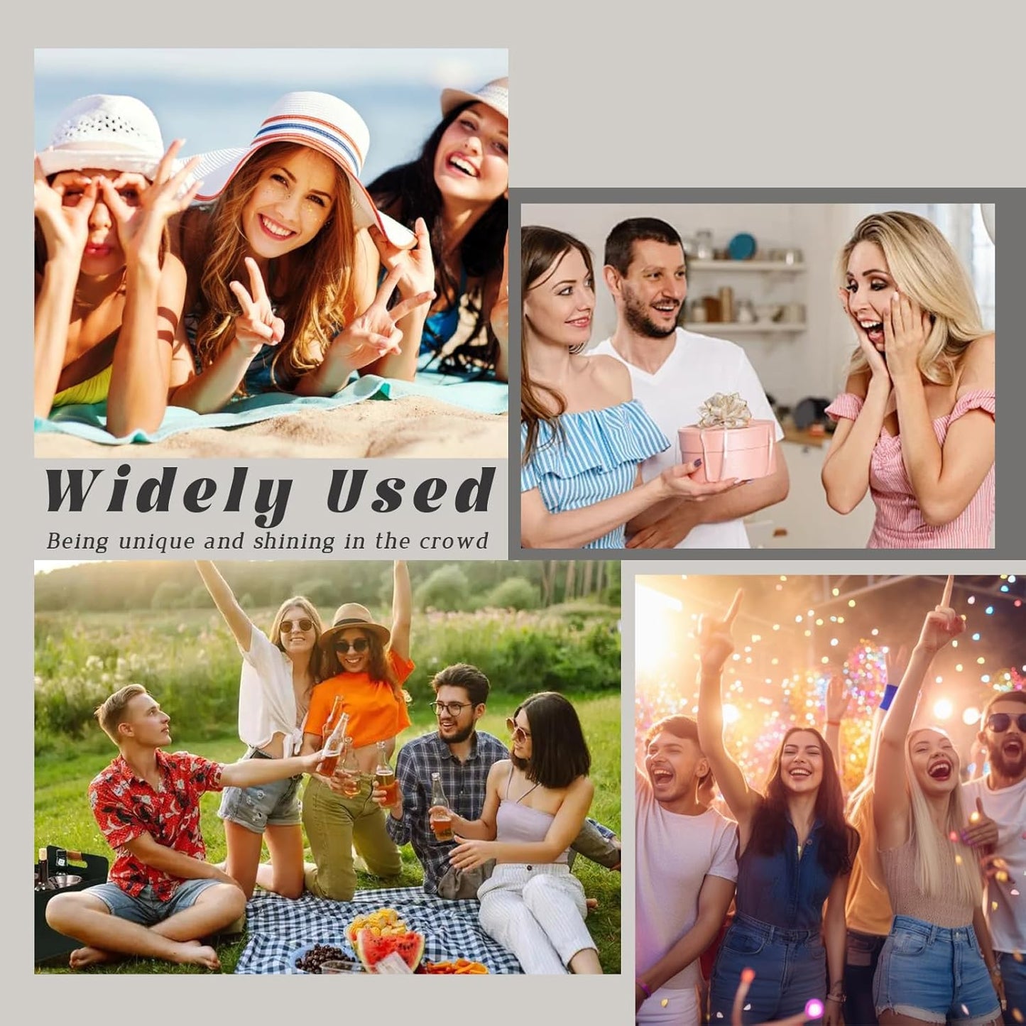 8 pcs Gold Glitter Freckles Face Tattoo, Waterproof Sparkle Face Glitter Speckles Patches for Women, Cute Star Glow up Glitter Temporary Tattoo Makeup Accessories for Festival Rave