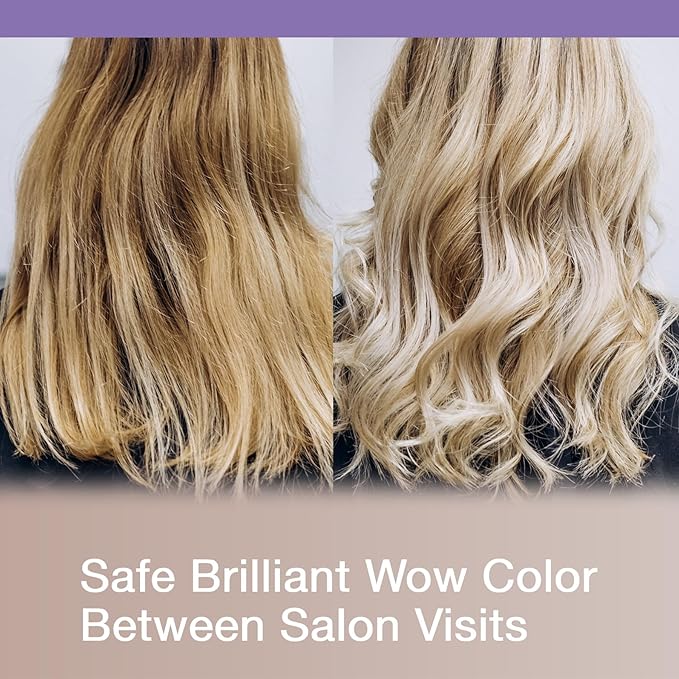 VITAMINS hair cosmetics Keratin Purple Blue Hair Mask & Keratin Shampoo Kit - Conditioning Anti Brassiness Toner for Bleached Blonde Platinum Silver White Grey Dry Damaged Hair & Nourishing Shampoo