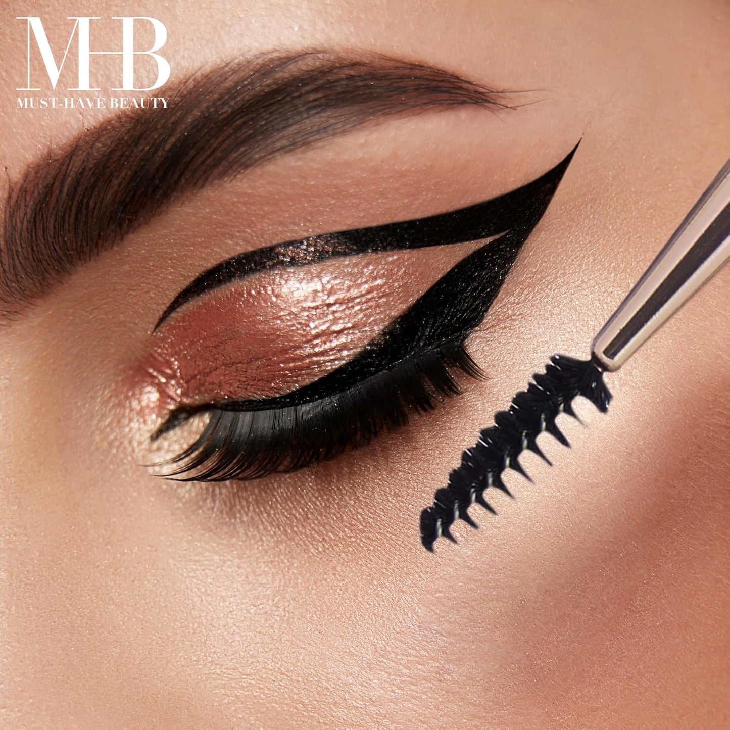 15pc Beauty Set - Beautiful Makeup Brush Collection with Beauty Blenders, Spoolie and Storage Tumbler | Professional Cosmetic Brushes For Seamless Makeup Application