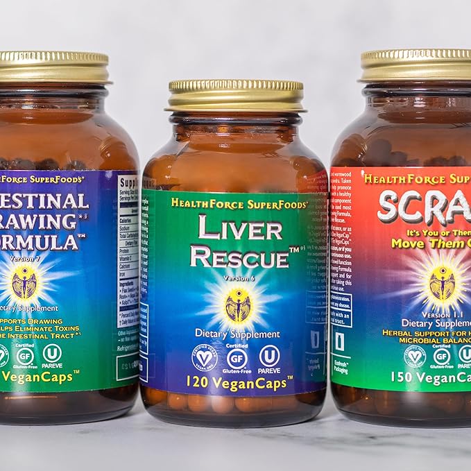 HEALTHFORCE SUPERFOODS Liver Rescue 360 Capsules