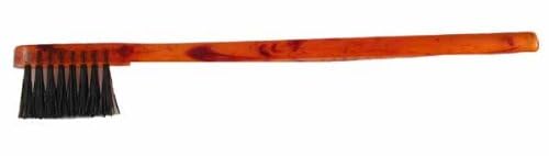 #963 Handmade Eyebrow Brush Tortoise Havana Acetate Smooth Tame Edges Style Eyebrows Detangling Parting Grooming Teasing Hair Styling Hairdresser Barber Hairdressing Wet Dry Pocket Women Men