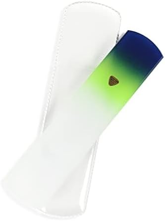 BONA FIDE BEAUTY Premium Czech Glass Foot File with Sleeve, Foot Scraper and Foot Rasp. Thoughtful Gifts for Men