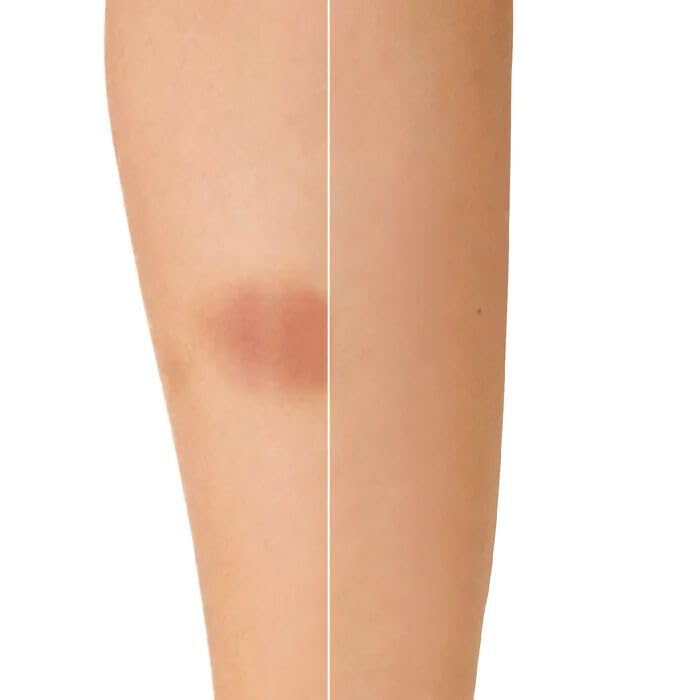 LUMINESS Airbrush Body Coverage with Self Tanner Brush - Tattoo Cover Up Makeup - Full Coverage Foundation for Face & Body - Water-Resistant, Long-Wear, Natural Radiant Finish, Deep Rich