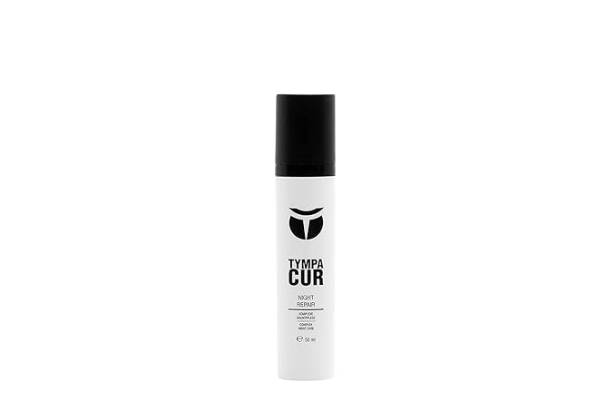 Dermaroller Tympacur Night Repair Face Cream Restores Skin with Myoxinol Hyaluronic Acid Aloe Vera Shea Butter Vitamin A and E Dry Stressed Sensitive Skin is Rejuvenated Overnight oz, 1.7 Ounce