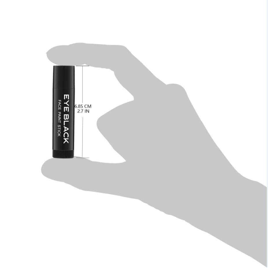 CCbeauty White Eye Black Stick For Baseball Football Softball Lacrosse Accessories, Anti-Glare EyeBlack, Waterproof, Last All Game, Smooth Application, High Pigmented Color