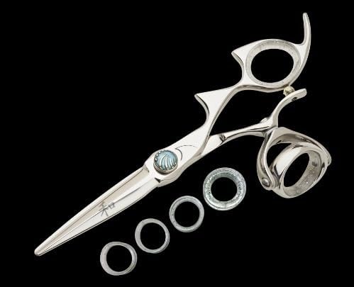 Sharkfin Shears Double Shark Right Handed Super Swivel Stainless 6.25" Scissors