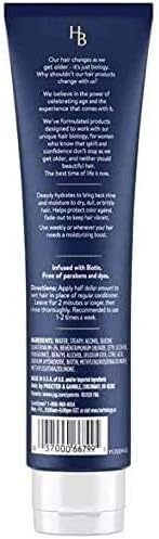 Hair Biology Deep Hydration Mask with Biotin, Paraben and Dye Free, 5.0 FL Oz - Pack of 2