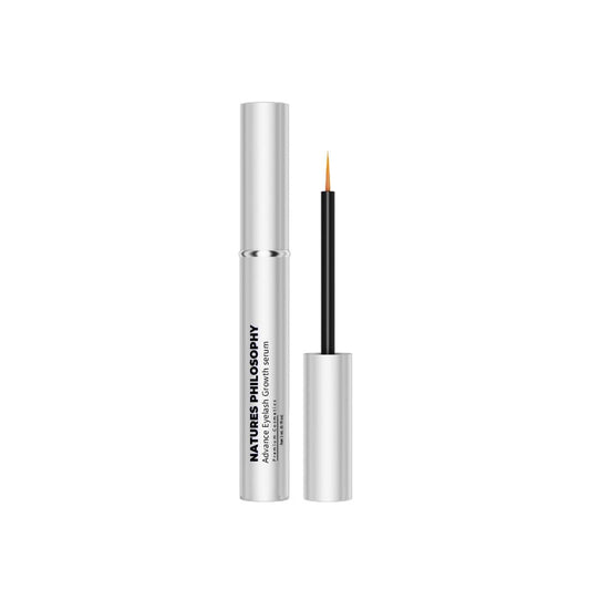 NP NATURES PHILOSOPHY Lash Brow Growth Serum, Prostaglandin-Free Eyelash Liquid for Thicker Longer Fuller Natural Lashes, Peptide Eyelash Eyebrow Enhancing Serum - Sérum De Pestañas Crecimiento 3ml